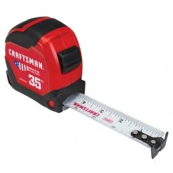 CRAFTSMAN Ruban à mesurer PRO-11, 1,25'' X 35', rouge