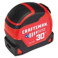 CRAFTSMAN Ruban à mesurer PRO-11, 1,25'' X 30', rouge 6 CRAFTSMAN Ruban à mesurer PRO-11, 1,25'' X 30', rouge -CRAFTSMAN Soldes Magasin 00277000c L