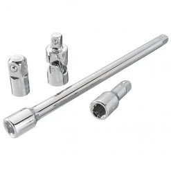 CRAFTSMAN Ensemble d'accessoires chromés, 1/4", 4 pièces