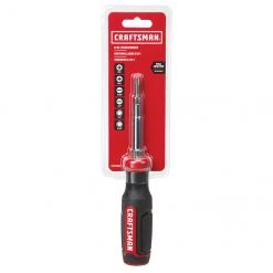 CRAFTSMAN Tournevis à 6 embouts en acier, rouge et noir -CRAFTSMAN Soldes Magasin 00277006c L