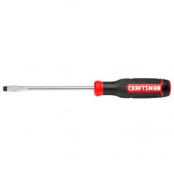 CRAFTSMAN Tournevis plat bi-matière, 5/16" x 6", rouge et noir