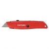 Couteau utilitaire rétractable à 3 positions Craftsman, 3 lames, 5 po, rouge