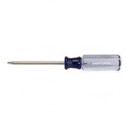 CRAFTSMAN Tournevis Phillips en acier, n° 1, 3", bleu et transparent