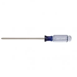 CRAFTSMAN Tournevis Phillips en acier, n° 2, 6", bleu et transparent