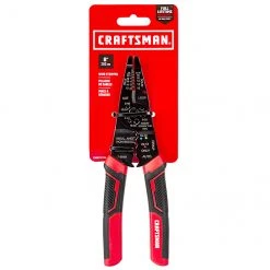 CRAFTSMAN Pince à dénuder,couper et sertir, 8'', 10-22 AWG -CRAFTSMAN Soldes Magasin 00277049c L