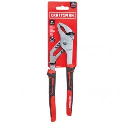 CRAFTSMAN Pinces multiprises, 10", acier, rouge et noir -CRAFTSMAN Soldes Magasin 00277050c L