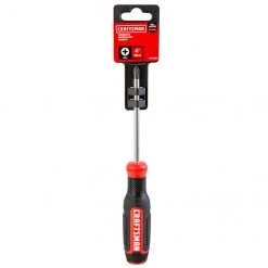 CRAFTSMAN Tournevis cruciforme bi-matière, #2 x 4", rouge et noir -CRAFTSMAN Soldes Magasin 00277053c L