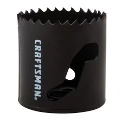 Scie-cloche Craftsman, 2 po dia, bimétallique, sans arbre, noire