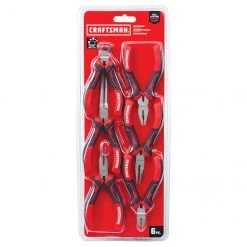 CRAFTSMAN Ensemble de pinces, mini, acier, rouge et noir, 6/pqt 5 CRAFTSMAN Ensemble de pinces, mini, acier, rouge et noir, 6/pqt -CRAFTSMAN Soldes Magasin 00277068c L