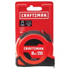 CRAFTSMAN Ruban à mesurer autobloquant, 1'' x 26', rouge -CRAFTSMAN Soldes Magasin 00277072d L