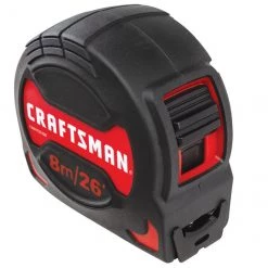 CRAFTSMAN Ruban à mesurer PRO-10, 1,25'' X 26', noir et rouge -CRAFTSMAN Soldes Magasin 00277073c L