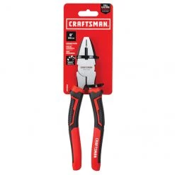 CRAFTSMAN Pinces d'électricien, acier, 8", rouge et noir -CRAFTSMAN Soldes Magasin 00277079c L