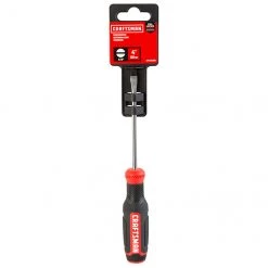 CRAFTSMAN Tournevis plat bi-matière, 3/16" x 4", rouge et noir 5 CRAFTSMAN Tournevis plat bi-matière, 3/16" x 4", rouge et noir -CRAFTSMAN Soldes Magasin 00277081c L