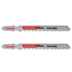 Lames de scie sauteuse à queue en T Craftsman, 10 DPP, acier dur, 2 par paquet, 3 5/8 po L.