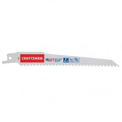 Lame de scie alternative pour bois Craftsman, 6 po L., 6 DPP, bimétallique, universelle