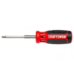 CRAFTSMAN Tournevis à embouts multiples « Push-N-Pick », rouge et noir