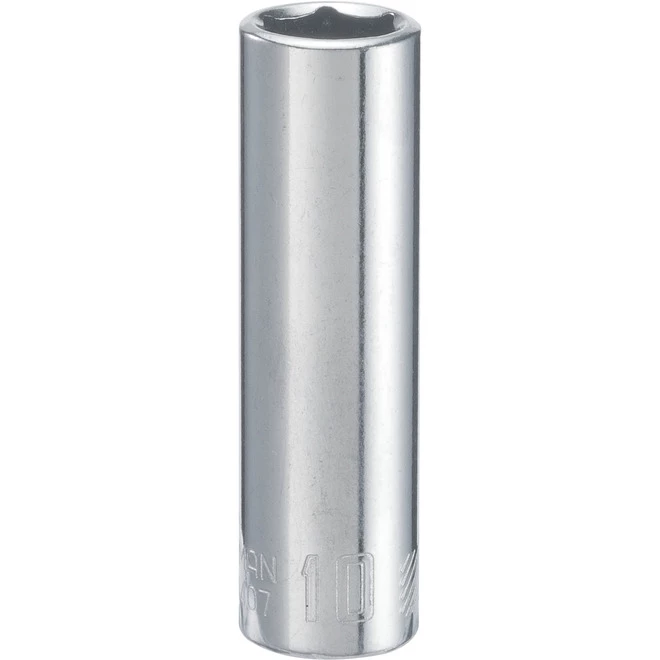 Douille à 6 pans Craftsman, acier, 10 mm x prise de 1/4 po 1 Douille à 6 pans Craftsman, acier, 10 mm x prise de 1/4 po