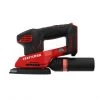 Ponceuse de finition Craftsman 20 V sans fil, rouge et noire