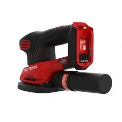 Ponceuse de finition Craftsman 20 V sans fil, rouge et noire -CRAFTSMAN Soldes Magasin 00277466d L