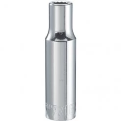 Douille profonde à 12 pans Craftsman à entraînement de 1/2 po, 7/16 po