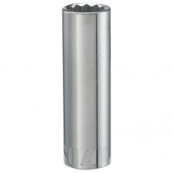 Douille profonde à 12 pans Craftsman en acier, 11/16 po, entraînement de 1/2 po