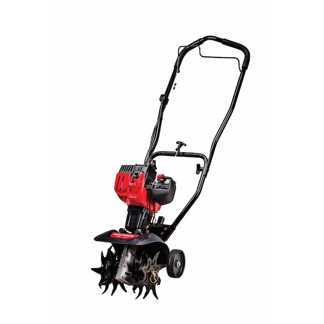 Rotoculteur Craftsman à essence, 25 cc, 6 à 9 po, plastique, rouge/noir 2 Rotoculteur Craftsman à essence, 25 cc, 6 à 9 po, plastique, rouge/noir – Image 2