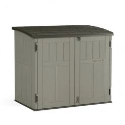 Remise de jardin Craftsman en résine grise, 2,71 pi L. x 4,42 pi l., 9,6 pi²