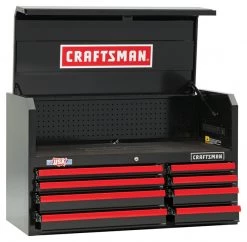 CRAFTSMAN Coffre à outils, 8 tiroirs, 41", rouge et noir