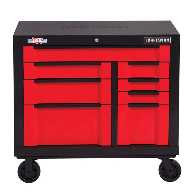 Armoire/coffre à outils Craftsman, Série 300, 8 tiroirs, 41'' 3 Armoire/coffre à outils Craftsman, Série 300, 8 tiroirs, 41'' – Image 3