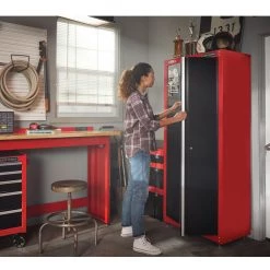 CRAFTSMAN Armoire de rangement pour le garage, 74", rouge et noir -CRAFTSMAN Soldes Magasin 16765019e L
