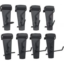 Ensemble de 8 crochets Craftsman VersaTract, composite noir