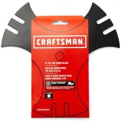 CRAFTSMAN Lame à triple tranchant pour coupe-bordures de Crafstman, 9 po, noir