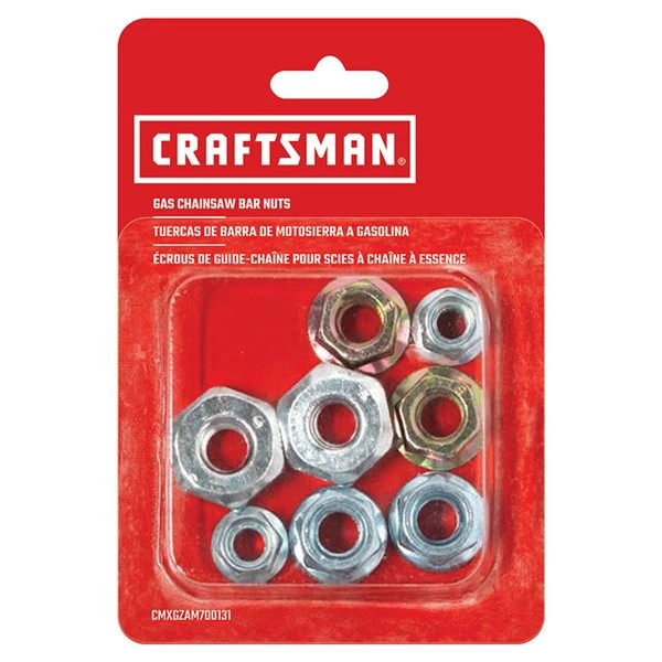 Écrous pour guide-chaîne de Craftsman, 8 pqt 1 Écrous pour guide-chaîne de Craftsman, 8 pqt