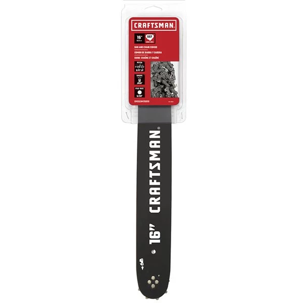 Chaîne et guide-chaîne de Craftsman, 16 po 1 Chaîne et guide-chaîne de Craftsman, 16 po