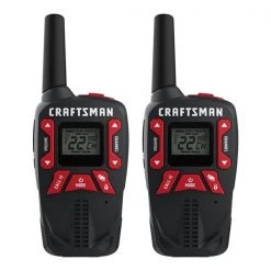 Radios bidirectionnelles rechargeables Craftsman, 40 km, 2/pqt