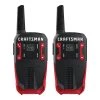 Radios bidirectionnelles rechargeables Craftsman, 25 km, 2/pqt