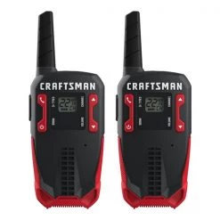 Radios bidirectionnelles rechargeables Craftsman, 25 km, 2/pqt