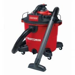 Aspirateur portatif sec et humide avec fil de Craftsman de 6,5 hp, 16 gal et 120 V